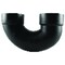 Charlotte Pipe And Foundry Charlotte Pipe 1-1/2 in. Hub X 1-1/2 in. D Hub ABS U-Bend ABS007000600HA - alternate 1